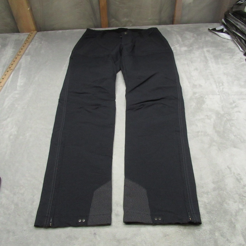 Kuhl Kontra Capri Pants Womens 6 Black Straight‎ Leg Side Zip Up Trousers 30x32